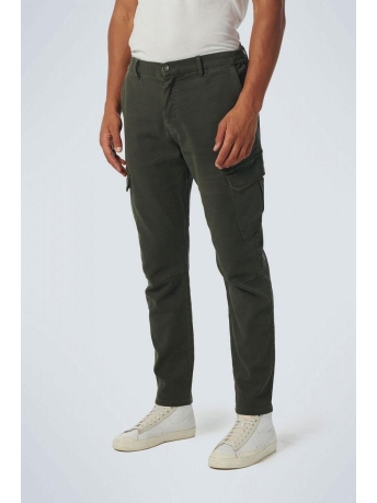NO-EXCESS Broek PANTS CARGO GARMENT DYED STRETCH 217120916 044 TAUPE