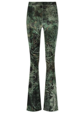 Aime Balance Broek YEN PANTS AT72 05430 127 DAMAST PRINT