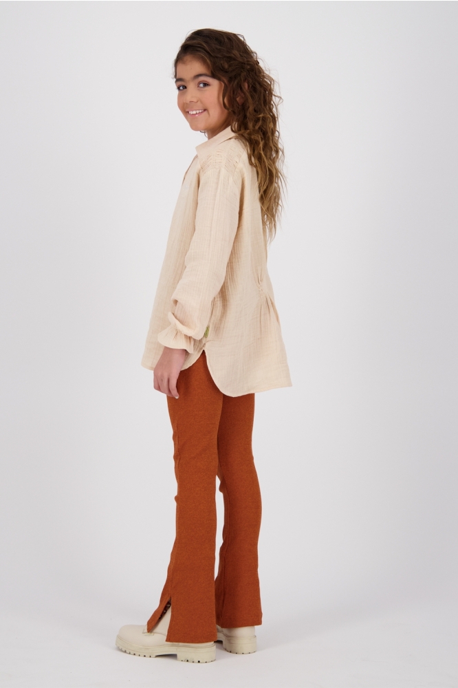 SARA PANTS AW23KGN40005 TOFFEE BROWN