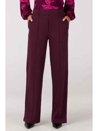 Juffrouw Jansen Broek ALEID W23 HV404 WIDE PANTS 000309 WINE
