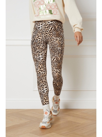 Refined Department Broek LADIES KNITTED LEGGING ANNA R2309116246 850-LEOPARD