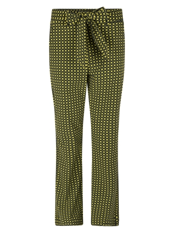 Zoso Broek JESSICA PRINTED TRAVEL PANT 234 0008/0029 NAVY LIME