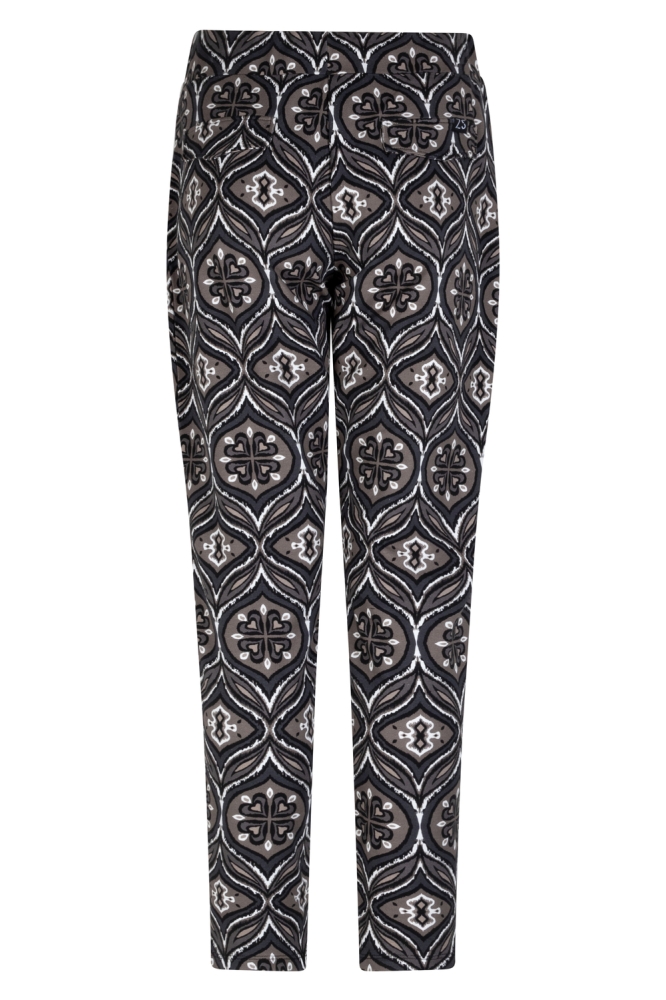 KATE PRINTED SPORTY PANT 234 0009/0107 TAUPE CARBON