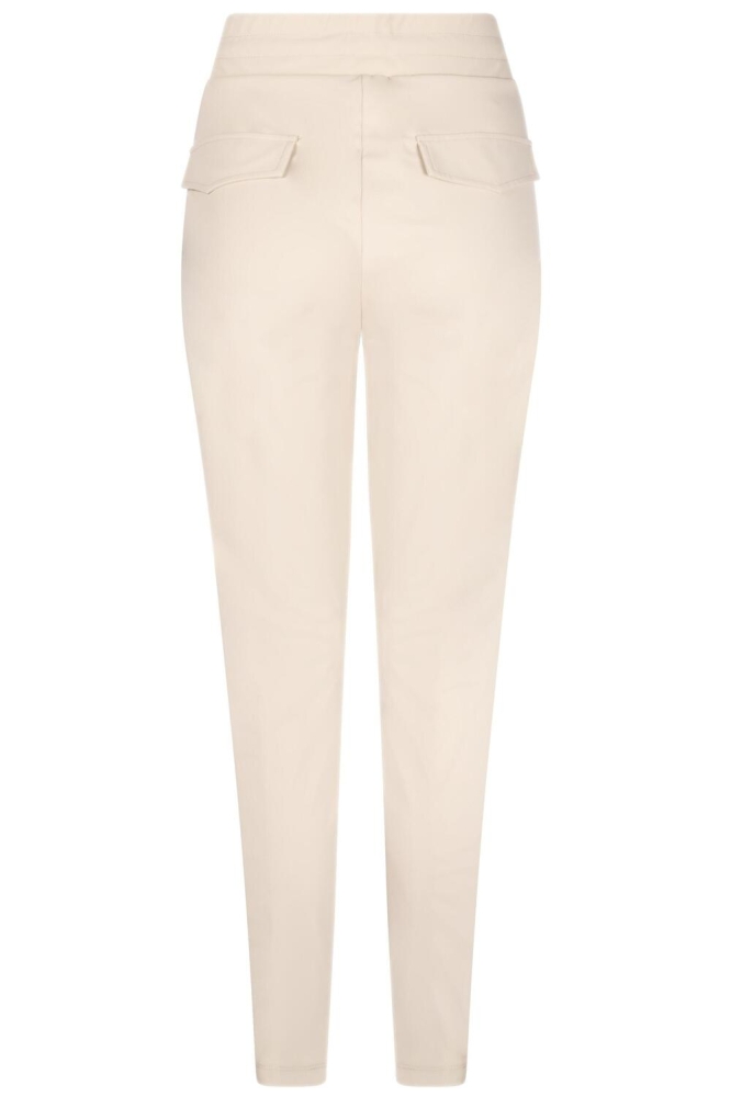 VICTORIA TRAVEL TROUSER WITH ZIPPER 241 0007 SAND