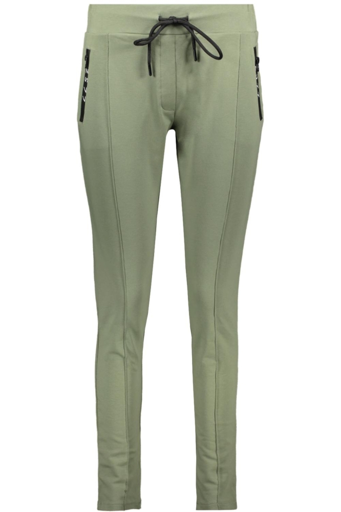 HOPE SPORTY TROUSER WITH TECHZIPPER 241 1250 GREEN