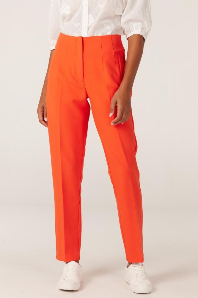 ISA SS24 WQ440 WOVEN H WAISTED 000041 ORANGE