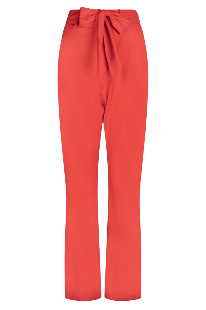 BELLE TRAVEL FLAIR TROUSER 241 0019 RED