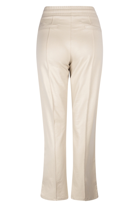 Zoso coated luxury flair trouser