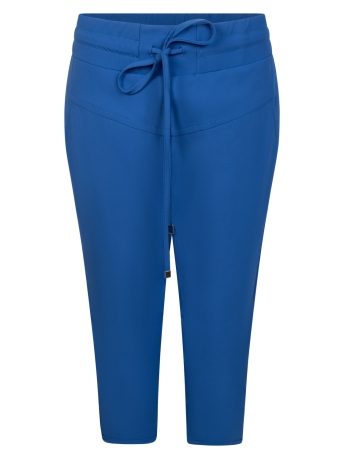 Zoso Broek LINDA TRAVEL CAPRI TROUSER 242 1010 STRONG BLUE