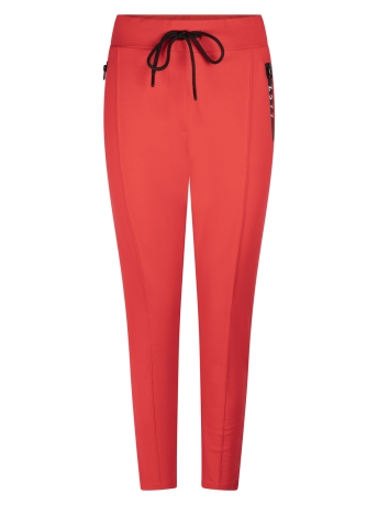Zoso Broek HOPE SPORTY TROUSER WITH TECHZIPPER 241 0019 RED