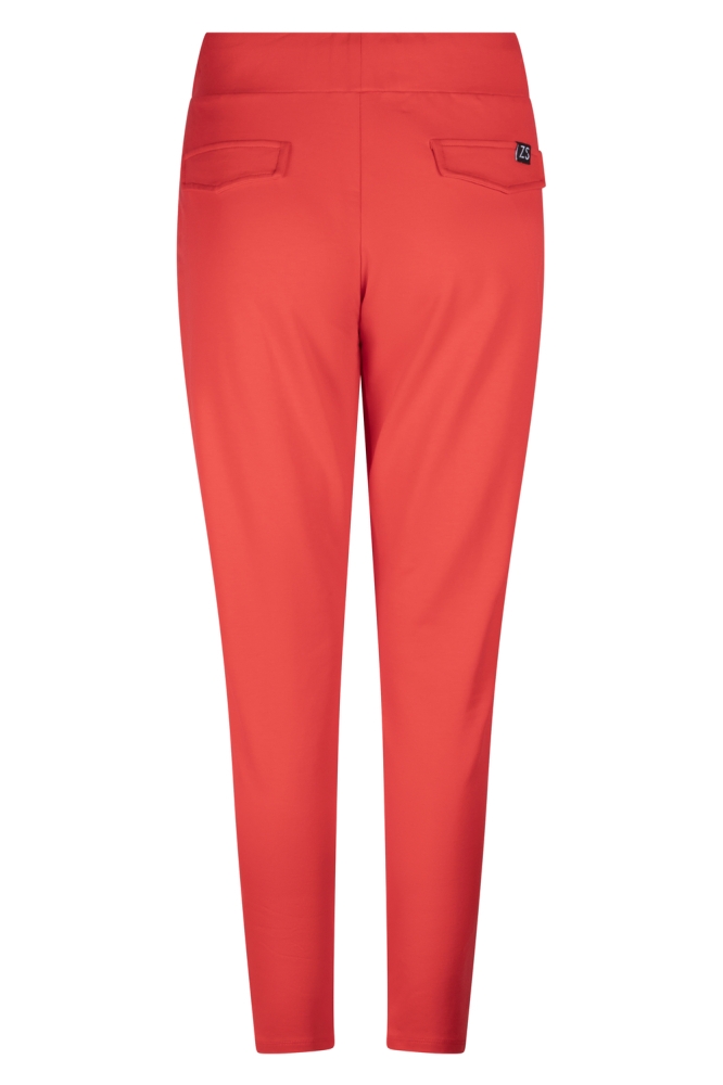HOPE SPORTY TROUSER WITH TECHZIPPER 241 0019 RED