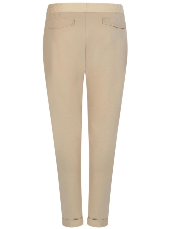 Zoso Broek WISH SPORTY TROUSER WITH LOGO BAND 242 0007 SAND