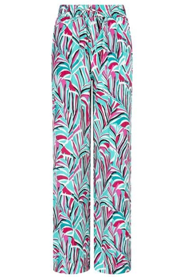 Lofty Manner Broek TROUSER CASSIDY PD38 PALM LEAVES PRINT