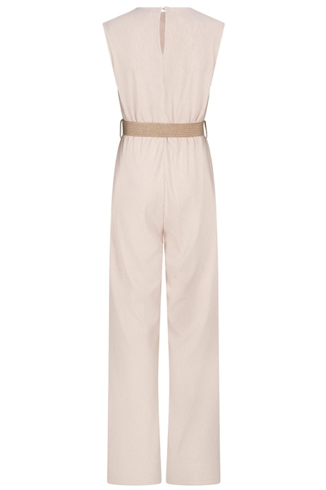 EsQualo jumpsuit fancy crinkle