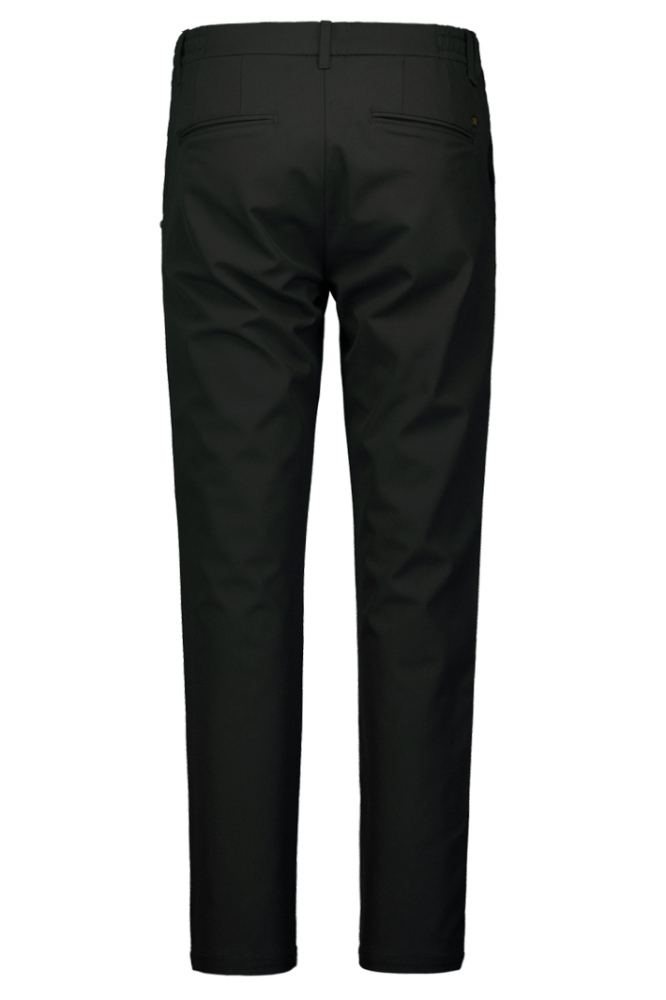 NO-EXCESS zwarte heren broek | Achteraanzicht