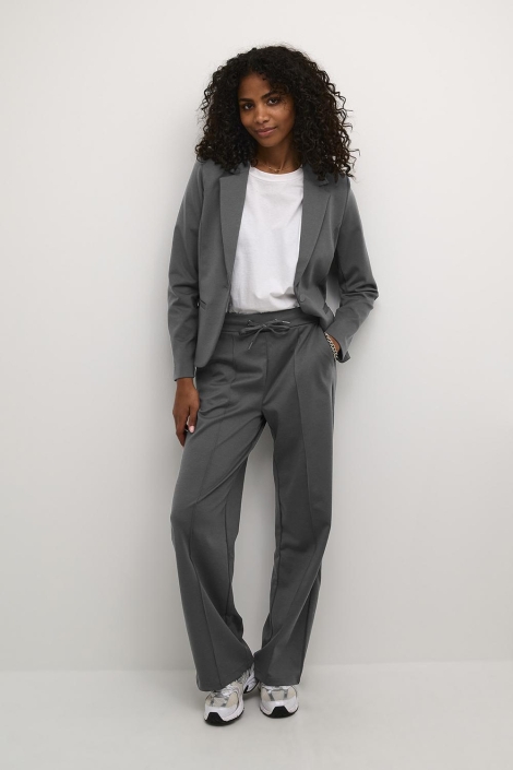 Kaffe grijze dames broek | Model