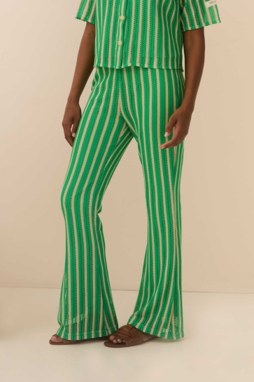 Lofty Manner Broek TROUSER KEISHA QD38 1 450 GREEN
