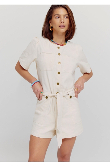 Harper & Yve Broek YAEL JS HS25P702 101 ecru