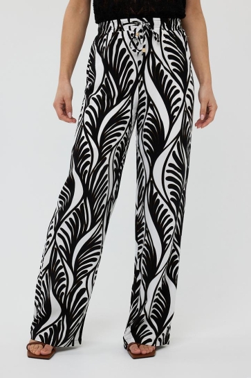 EsQualo Broek TROUSERS SUMMER VIBES HS25 14210 999 Print