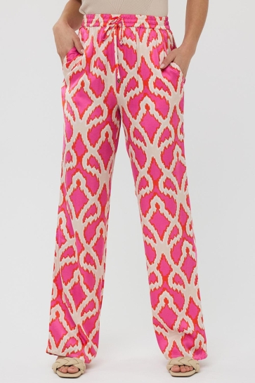 EsQualo Broek TROUSERS DISCO PARK HS25 15214 999 print