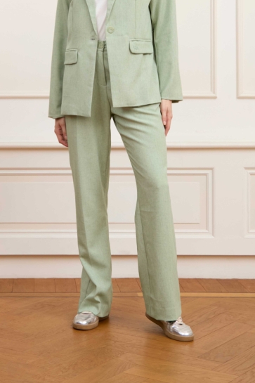 Lofty Manner Broek TROUSER DELPHINE QG33 1 448 mint green