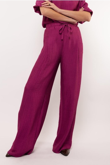 Fluresk Broek LESLIE PANTS 25VQF24 808 PURPLE ORCHID