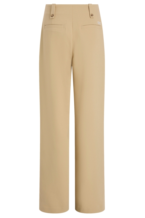 Calvin Klein camel dames broek | Achteraanzicht