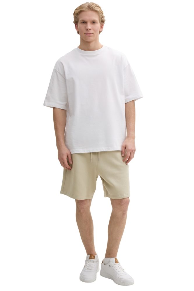 Tom Tailor beige heren korte broek | Model