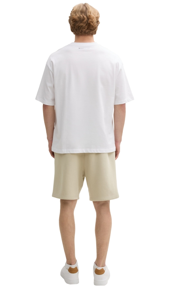 Tom Tailor beige heren korte broek | Model