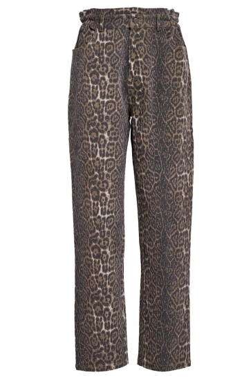 Minus Jeans RANA PANT MI6579 9011P BROWN LEO PRINT