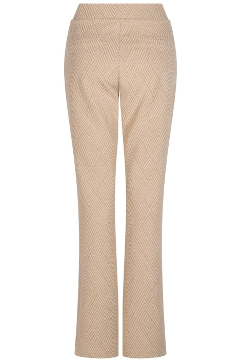Zoso camel dames broek | Achteraanzicht
