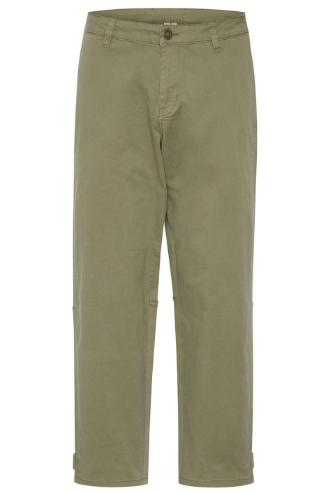 Culture groene dames broek | Vooraanzicht