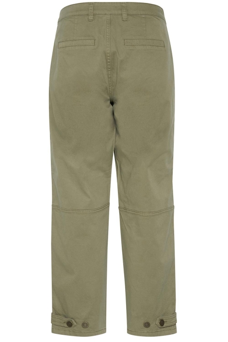 Culture groene dames broek | Achteraanzicht