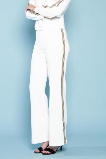 I-coni-K Broek ALEYNA PIQUE 25S P349 01 03 OFF WHITE