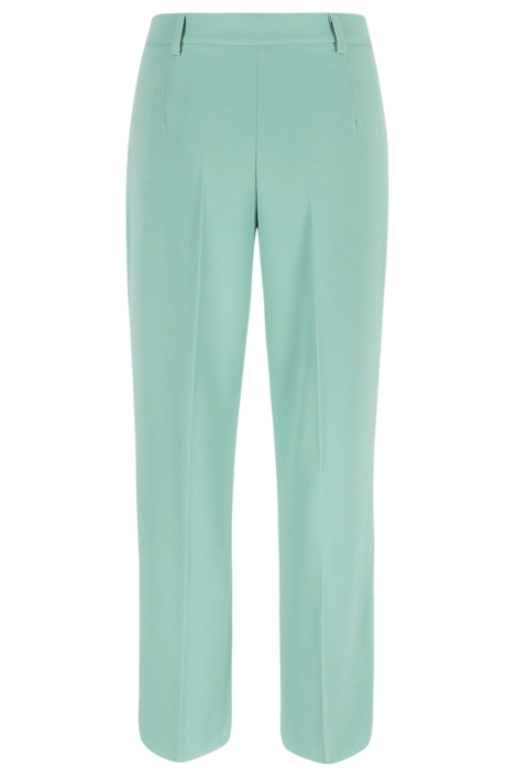 LolaLiza groene dames broek | Vooraanzicht