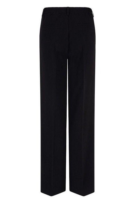 EsQualo zwarte dames broek | Achteraanzicht