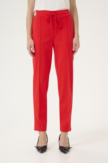 Culture Broek CUELOISE JERSY PANTS 50110293 181664 fiery red