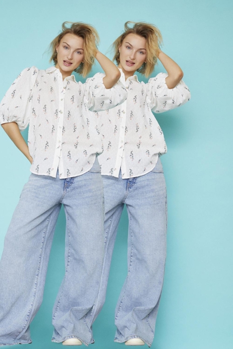SisterS point blauwe dames jeans | Sfeerbeeld, In situatie
