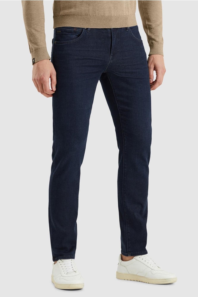 Vanguard blauwe heren jeans | Model zijaanzicht