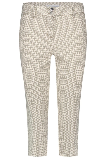 Red Button Broek AVRIL FANCY DOT SRB4459 PEBBLE