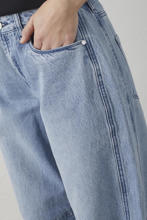 SisterS point blauwe dames jeans | Close up