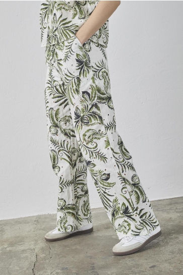 SisterS point Broek GILMA PA2 18760 CREAM/GREEN