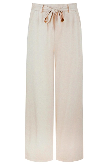 C&S The Label Broek RHODOS PANTS 25ZFQH10 014 SAND
