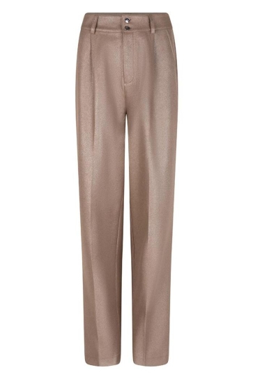 EsQualo TROUSER SHINY TWILL W25 10740 240 gold