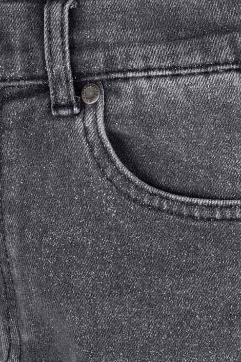 EsQualo grijze dames jeans | Close up
