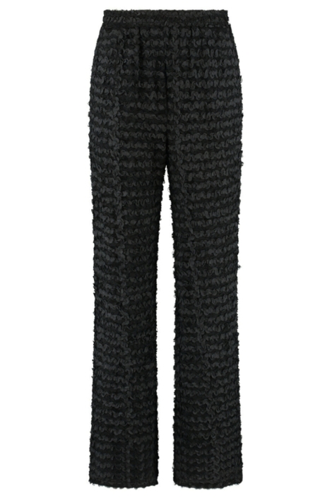 Studio Amaya zwarte dames broek | Vooraanzicht