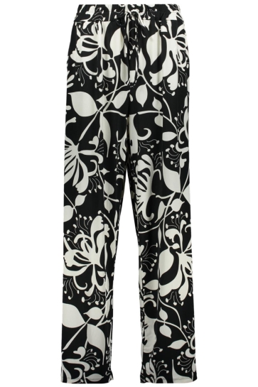 FOS Amsterdam Broek RIKKI POEDERBLOEM ET 7391 001 ZWART