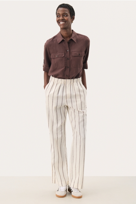 Part Two ecru dames broek | Model