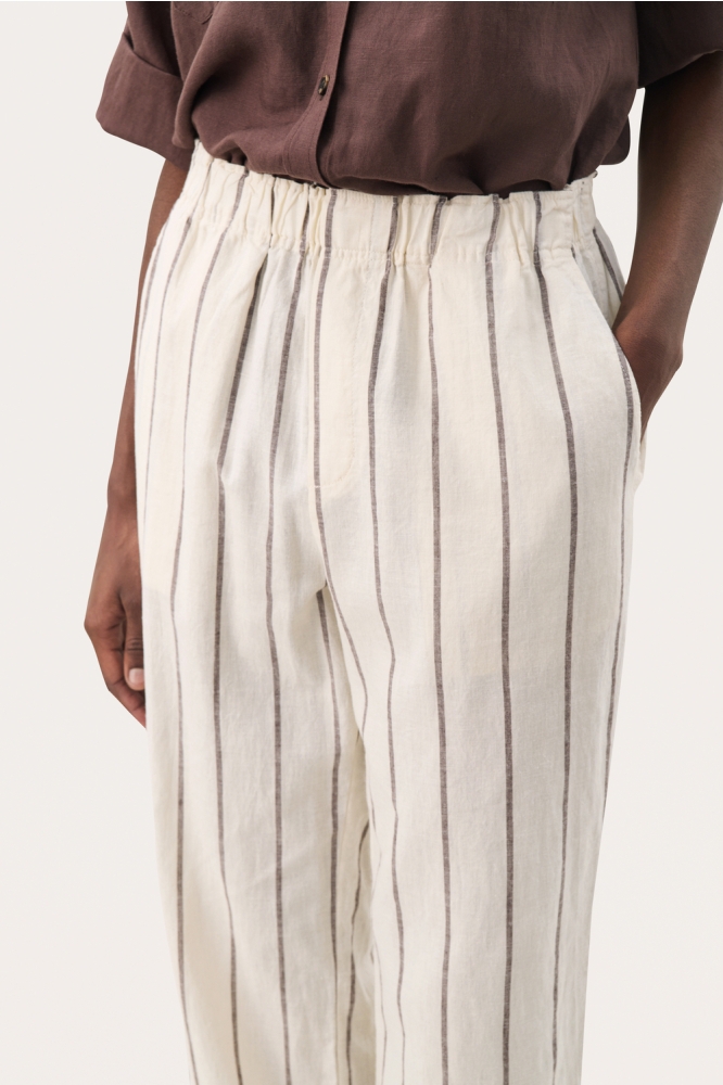 Part Two ecru dames broek | Close up