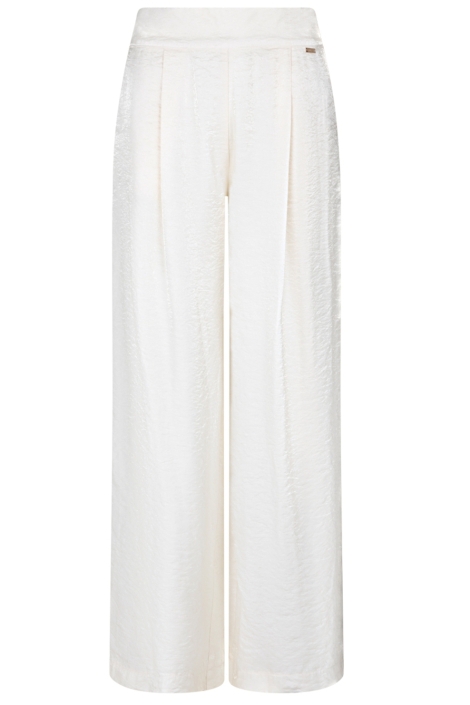 Kimara ecru dames broek | Vooraanzicht